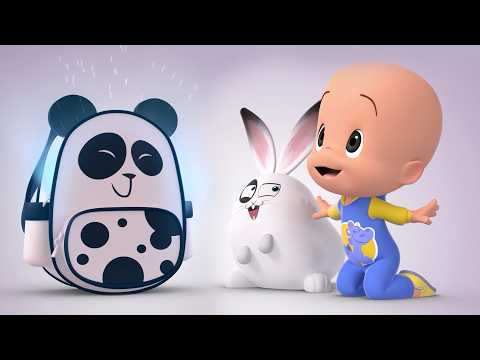 Cuquin Discover 👶🏻 Magic Panda Bag 🎒 Full Episodes 🦖 Learn Colors and Shapes