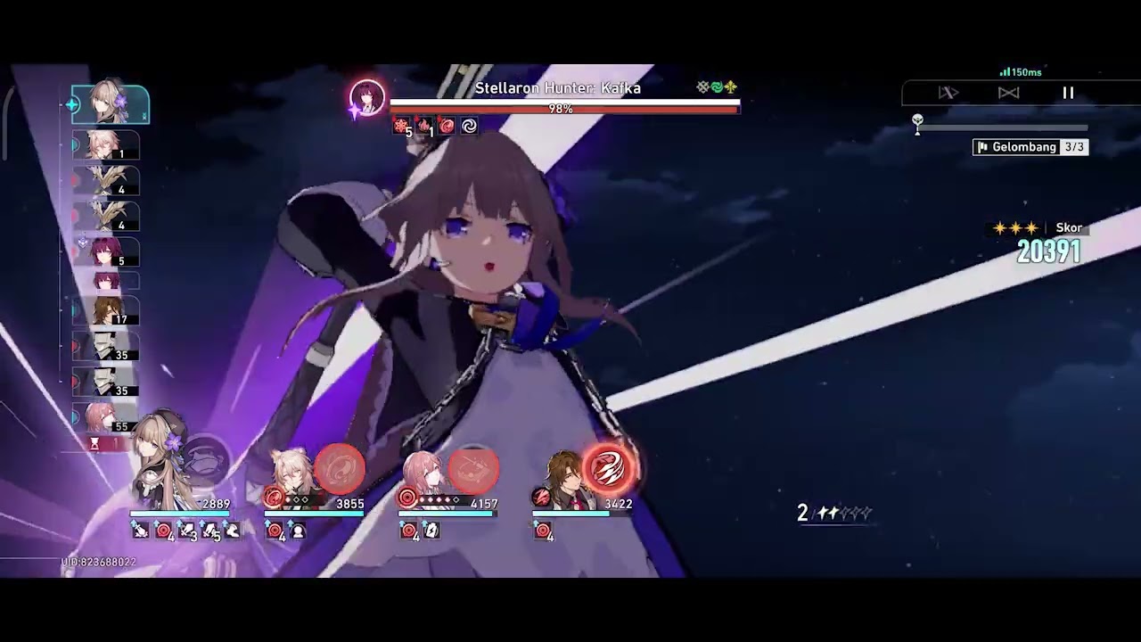 Star Rail | Pure Fiction Dif 4 2.4| Herta E6, Jiaoqui E0, Asta E6, Gallager E6 | 30K+ score