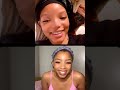 Ungodly Tea Time (4/8/2021) - Chloe x Halle Instagram Live