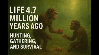 Life 4.7 Million Years Ago – Hunting, Gathering, and Survival
