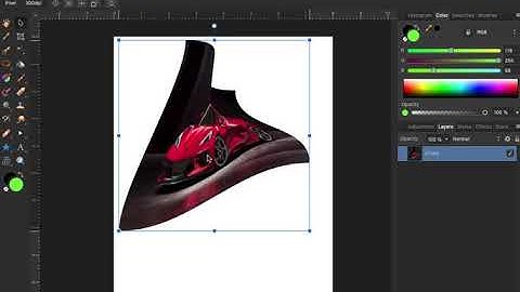 mesh warp tool Affinity Photo
