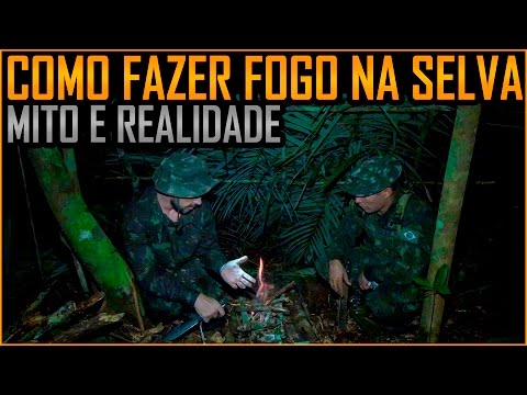 Vídeo: Como Fazer Fogo Na Floresta