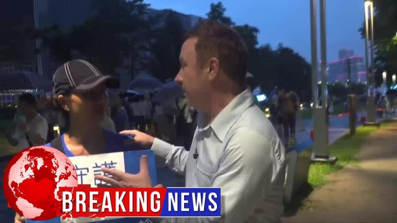 Heckled BBC reporter dismisses fake news claim