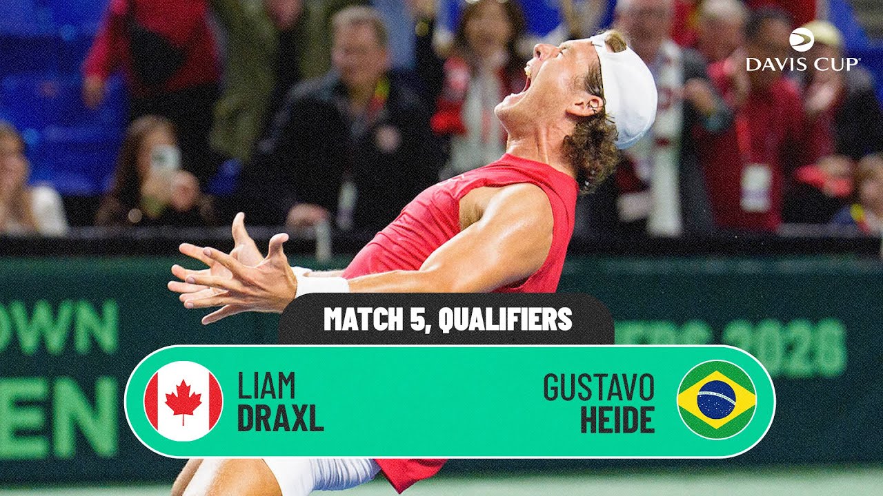 Mt. Fuji テニスボール DAVIS CUP未開封　貴重レア Draxl v Heide | Canada v Brazil | 2026 Davis Cup Qualifiers 1st
