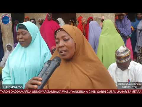 KAITSAYE TARON QADDAMARDA QUNGIYAR JAURAWA A WASU YANKUNA CIKIN GARIN GUSAU JAHAR ZAMFARA