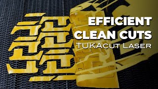 Looking For Your Next Sample Cutting Machine Use the TUKAcut Laser with Dual-Head Cutting