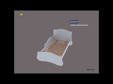 Berço Minicama 3 em 1 Brigadeiro Ref. 74354