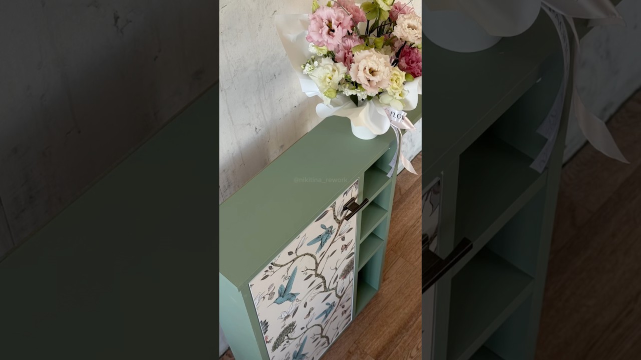 ПЕРЕКРАСКА ТУМБЫ ИЗ ЛДСП #diy #ремонт #ремонтвдоме #home #дизайнинтерьера