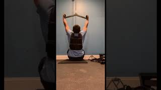 Testing out my homemade Lat pull down