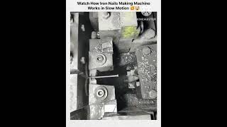 Iron nails makeing vidio #sort #science #machine #sort 😍😙😚