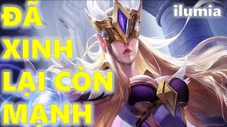 Liên Quân Mobile: Ilumia - Nữ thần ánh sáng - Bắn skill như thế này thì Tank nào chịu nổi :)