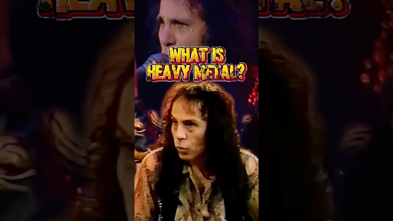 RONNIE JAMES DIO asked to define what Heavy Metal is....            