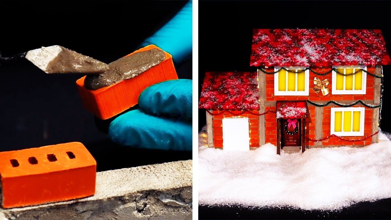 20 AMAZING MINIATURE DIY HOUSES