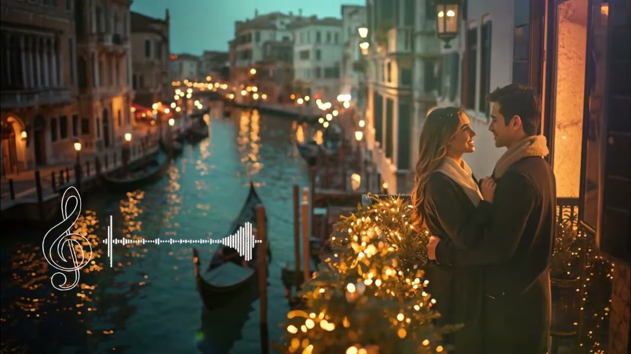 VALENTINE Italian Jazz Love Night 💕 Mediterranean Chill, Amalfi Coast & Romantic Mood