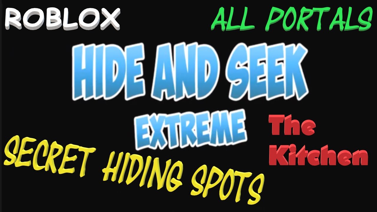 Roblox - Hide and Seek Extreme Hints & Tips - The Kitchen #Roblox # ...