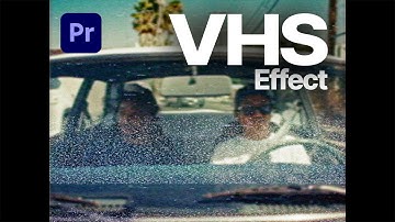 Realistic VHS LOOK in ONE CLICK | Premiere Pro Tutorial