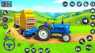 Modern Tractor Farming Driving Simulator 3D - New Tractor Games - Android Gameplay screenshot 1