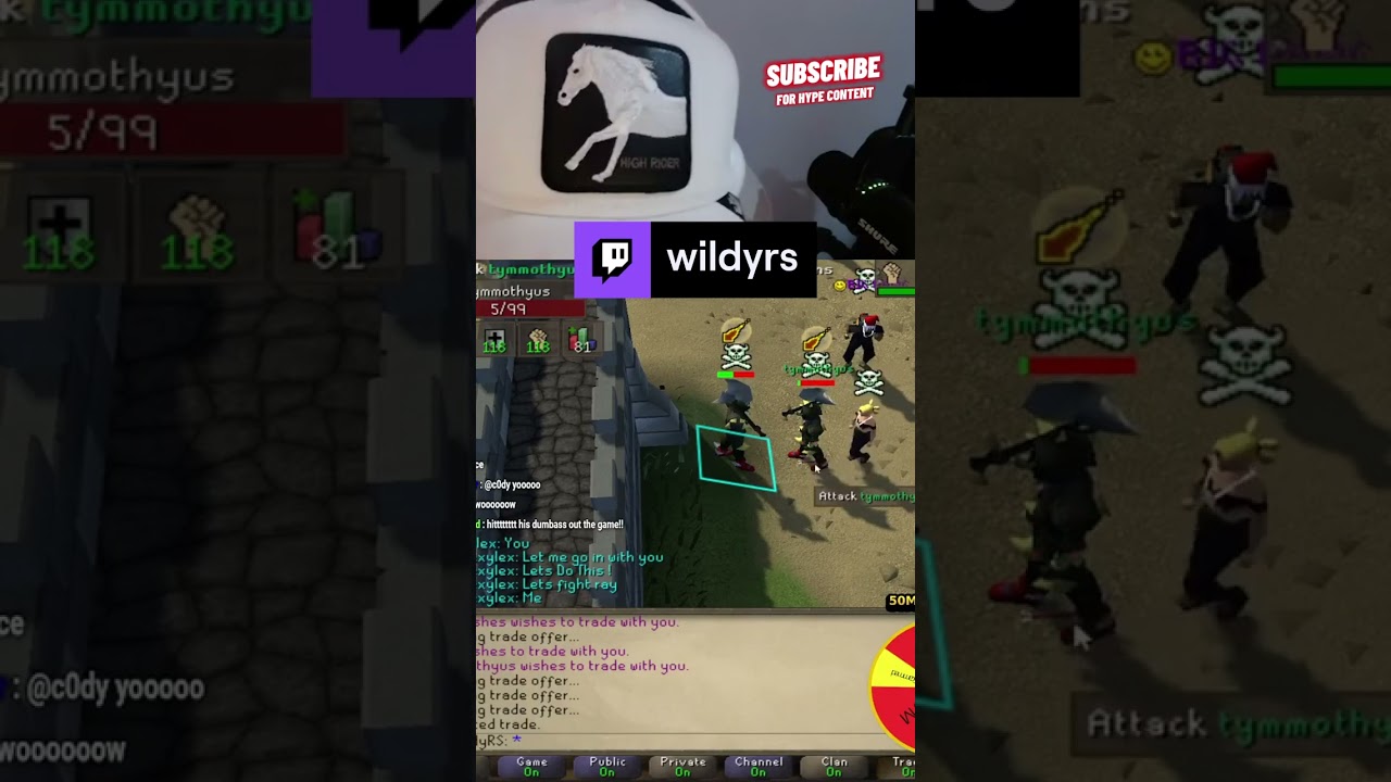 I Woke up my GF Risking My Whole Runescape Bank! 5B Deathmatch! 