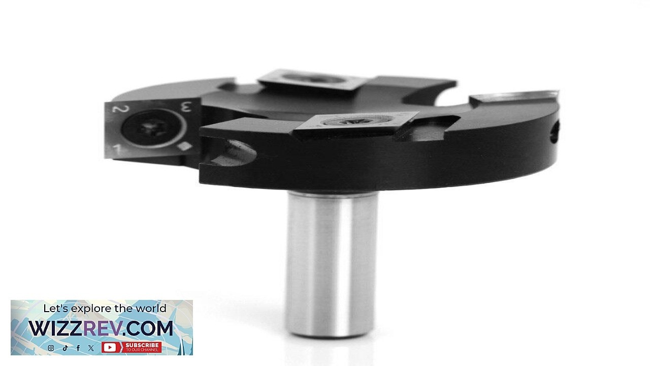 12mm 1 2 Inch Shank 4 Flutes Carbide Insert Spoilboard Surfacing Router Bit