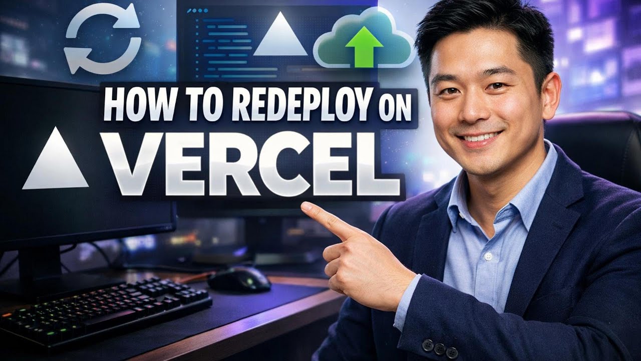 How to REDEPLOY on Vercel (Step by Step) - YouTube