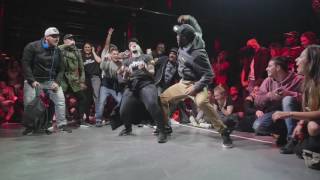 Badd Machine Vs. Queen Buckhype - Krump Finals Berlins Best Dancer 2016