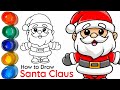 How to Draw Santa Claus Easy