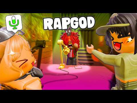 RAPGOD Drops Bars In ROBLOX PODCAST.. (ROBLOX VOICE CHAT)
