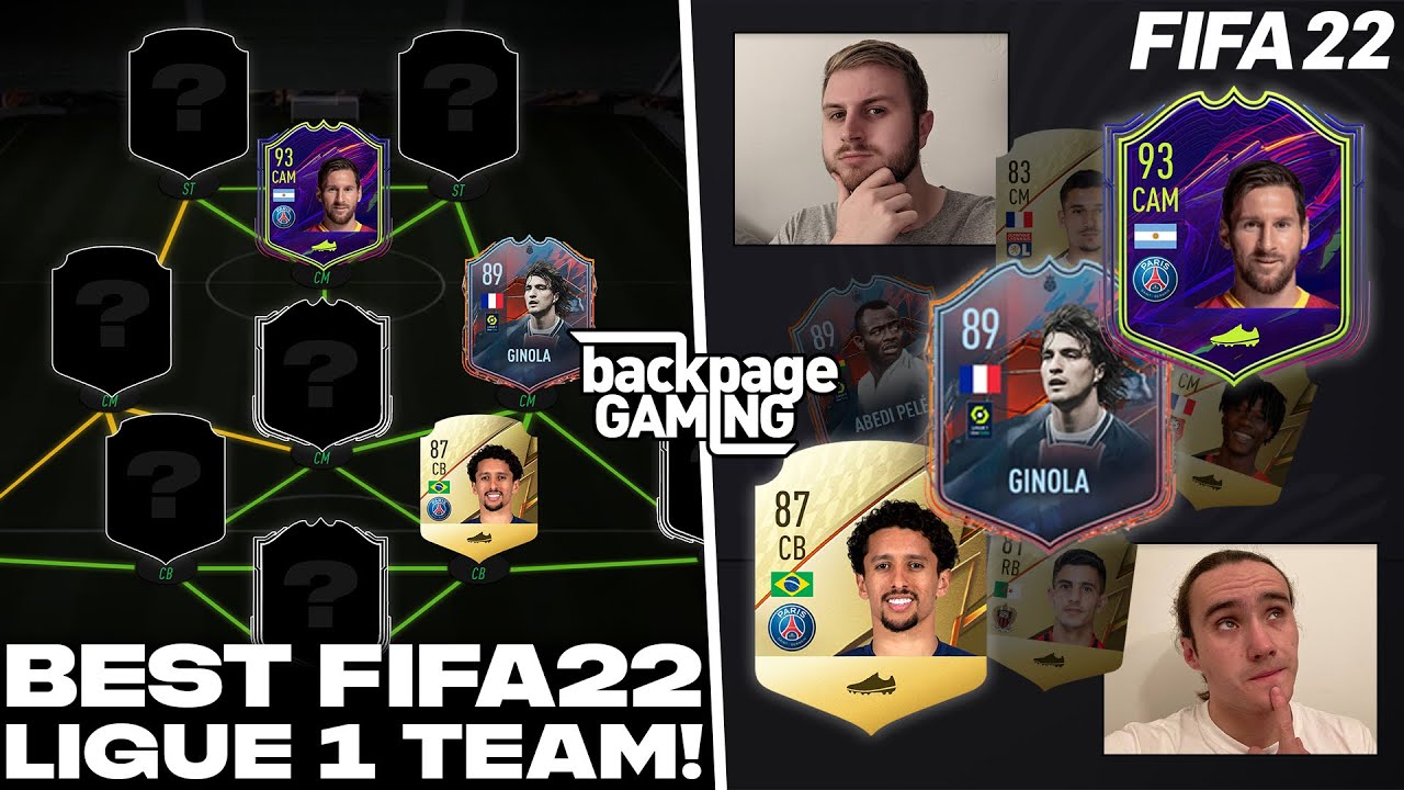 BEST FIFA 22 LIGUE 1 TEAM! FIFA 22 Squad Builder! FIFA 22 Ultimate