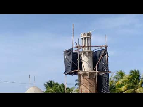 Beruwela Massala Mosque ( Minara/ Doom ) Structure work