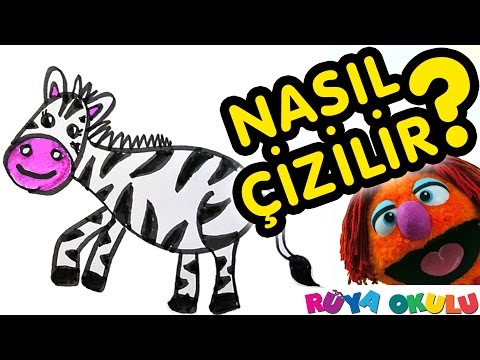 Video: Bir Zebra Nasıl çizilir