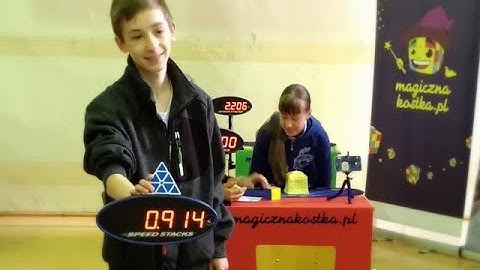 Pyraminx World record 0.91 full video || Dominik Gorny