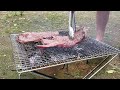 BBQ In Secluded Forest on Awaji Island, Hyogo, Japan  淡路島、兵庫