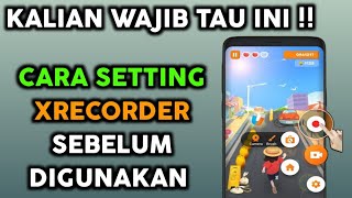Cara menggunakan Xrecorder Support audio internal dan Mic