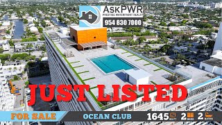 💎 OCEANFRONT CONDO | 4020 Galt Ocean Dr #501 Fort Lauderdale | Ocean Club Living