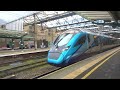 The Class 397 'Civity' TransPennine Express (Nova 2) No.397001 was leaves from P3 at Carlisle.