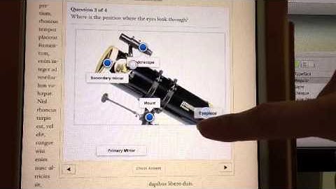 Using iBook Author Review Widget
