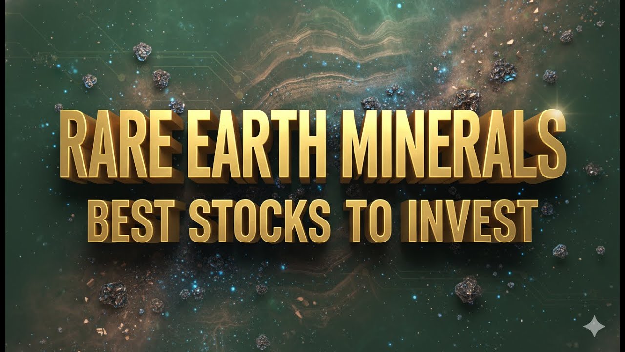 Rare Earth Minerals &amp; Best Stocks to Invest | Investment Playbook - YouTube