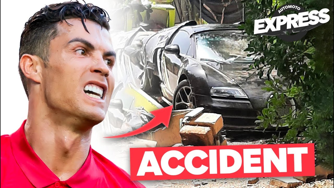 Gros ACCIDENT pour la Bugatti Veyron de Cristiano Ronaldo ! - Automoto Express #236 - YouTube