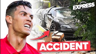 Gros ACCIDENT pour la Bugatti Veyron de Cristiano Ronaldo ! - Automoto Express #236