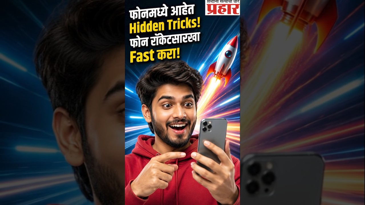 5 Hidden Smartphone Tricks | फोन स्लो होतोय? फक्त 1 सेटिंग बदला आणि फरक पाहा! | Secret Features