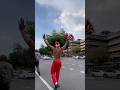Muscular Man Goes shirtless in the street people reaction #viral #trending #reels #foryou #fyp