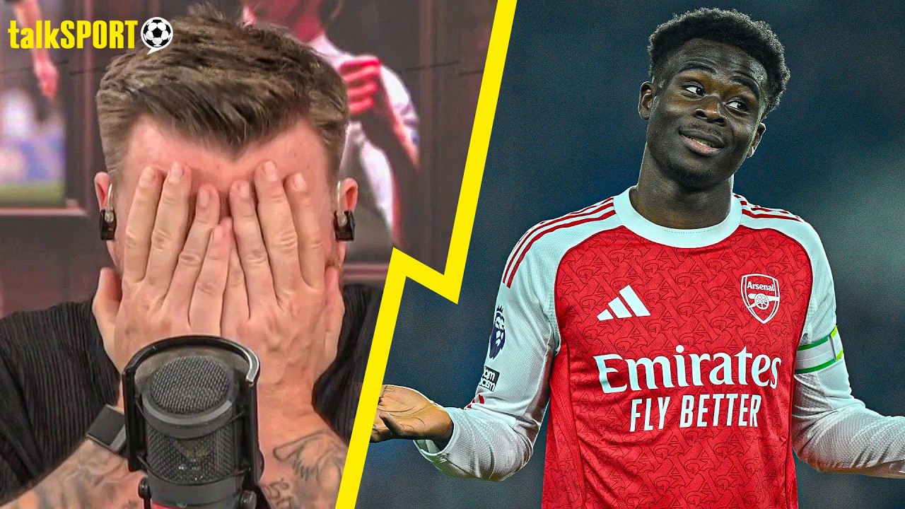 Manchester United fan CLAIMS Arsenal's Bukayo Saka is OVERRATED!