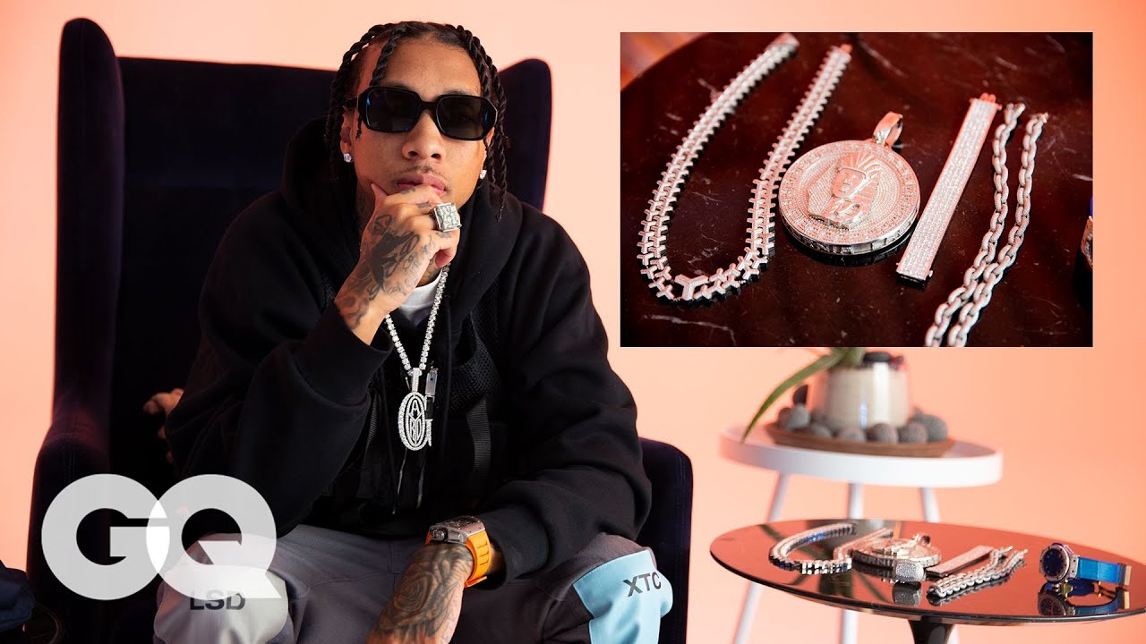 Tyga Shows Off His Insane Jewelry Collection 