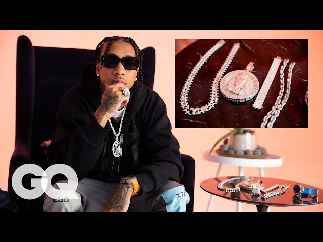 Tyga Shows Off His Insane Jewelry Collection | GQ class=