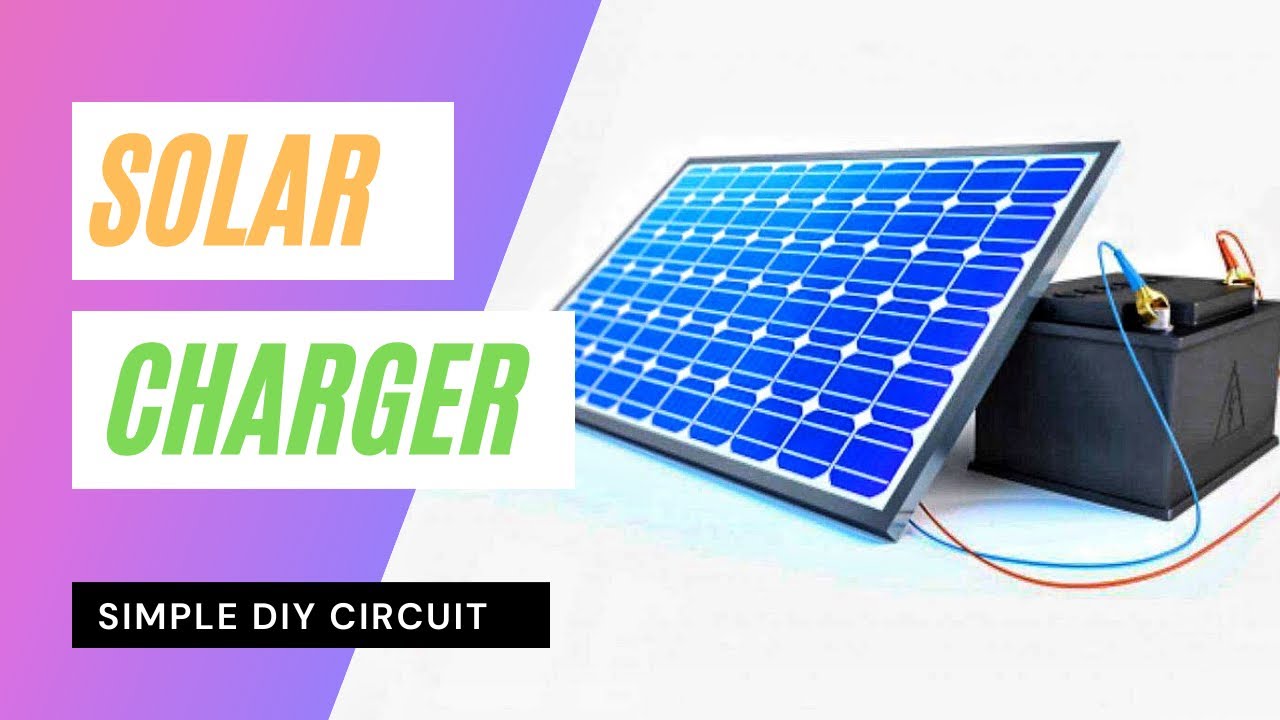 Make your own Solar Battery Charger || Harvesting Solar Energy - YouTube