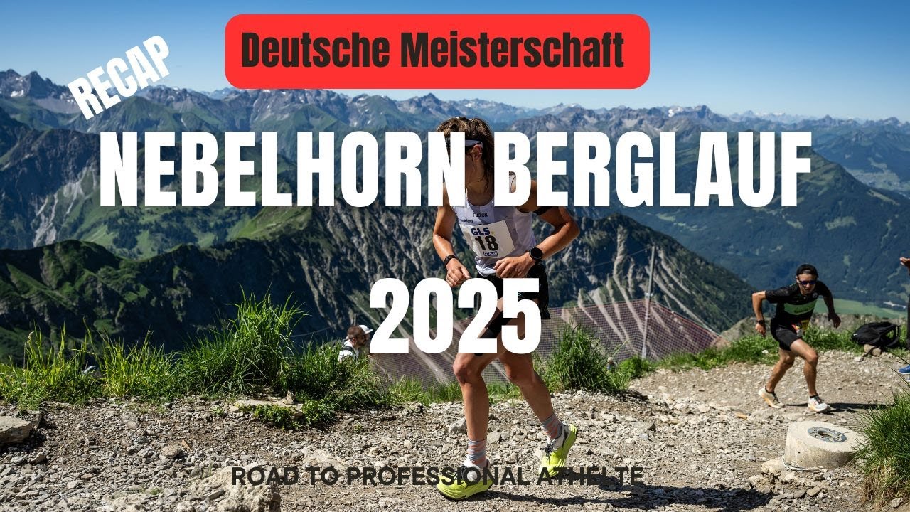 Nebelhorn Berglauf 2025 Recap | Deutsche Meisterschaft Berglauf, Wettkampf, Hitzeschlacht, Rekorde