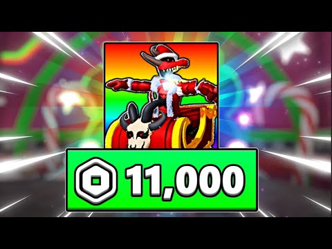 I SPENT $11,000 ROBUX TO GET OLD MAN KRAMPUS!! (Five Nights TD) - YouTube