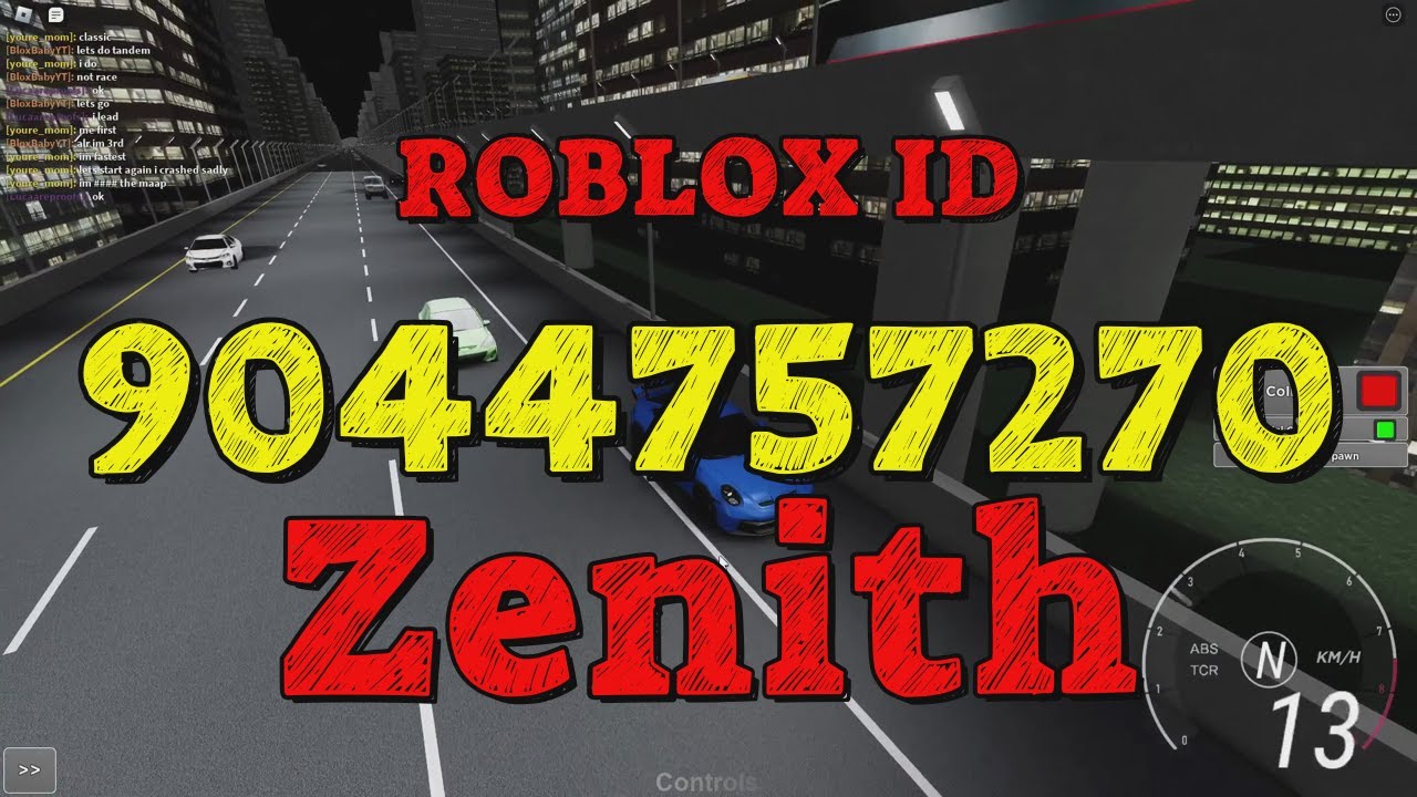 ZENITH Roblox Song Codes YouTube