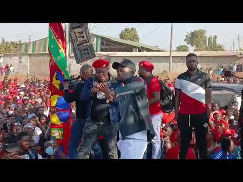 The unveiling of UPND Copperbelt candidates in Kitwe ahead of the 13th August polls. 