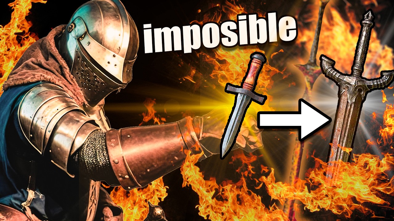 DARK SOULS PERO MI ARMA CAMBIA SI TOCO LA HOGUERA